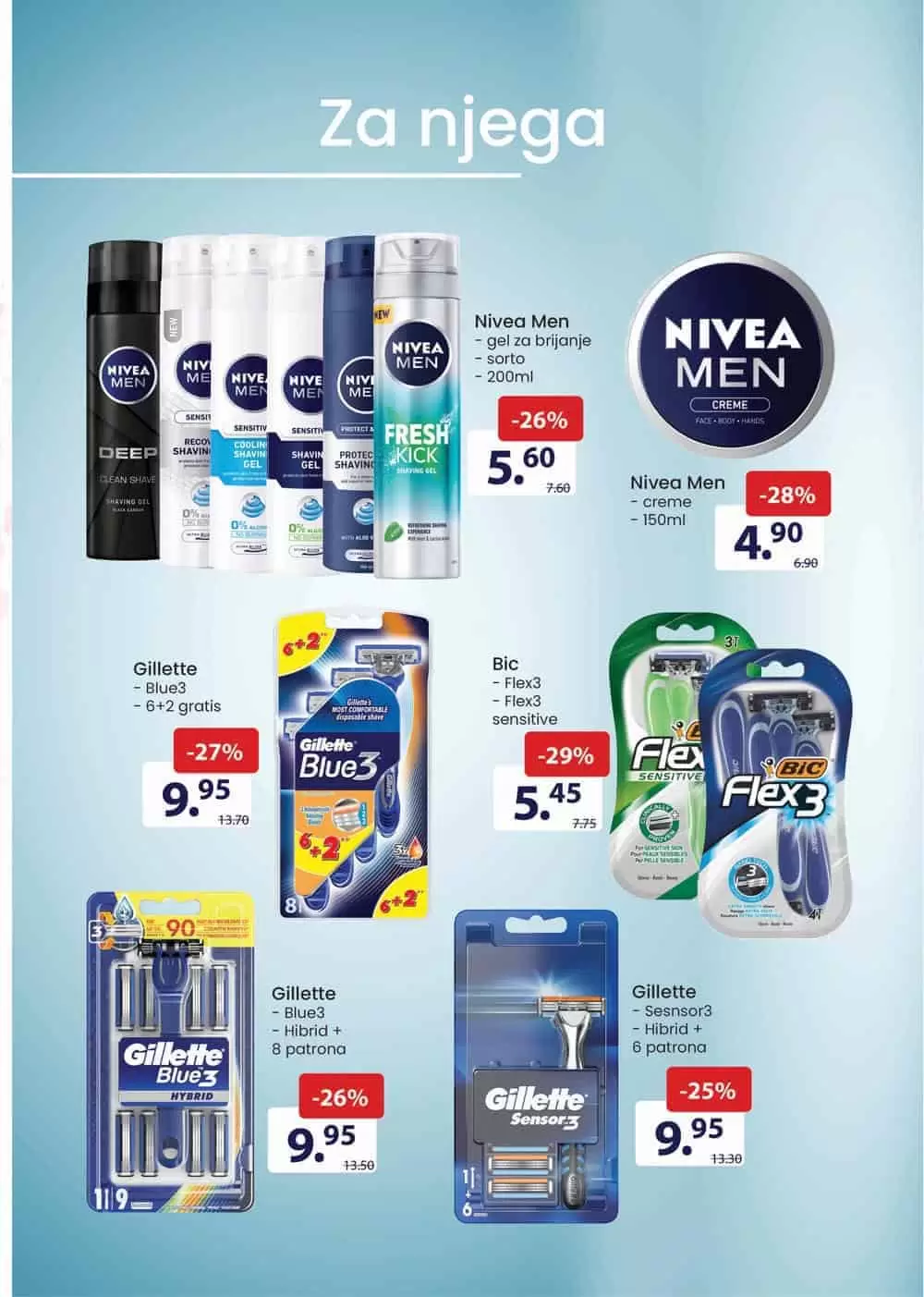 nivea, nivea krema za lice, nivea njega lica, nivea krema cijena, nivea krema akcija, nivea snizenje