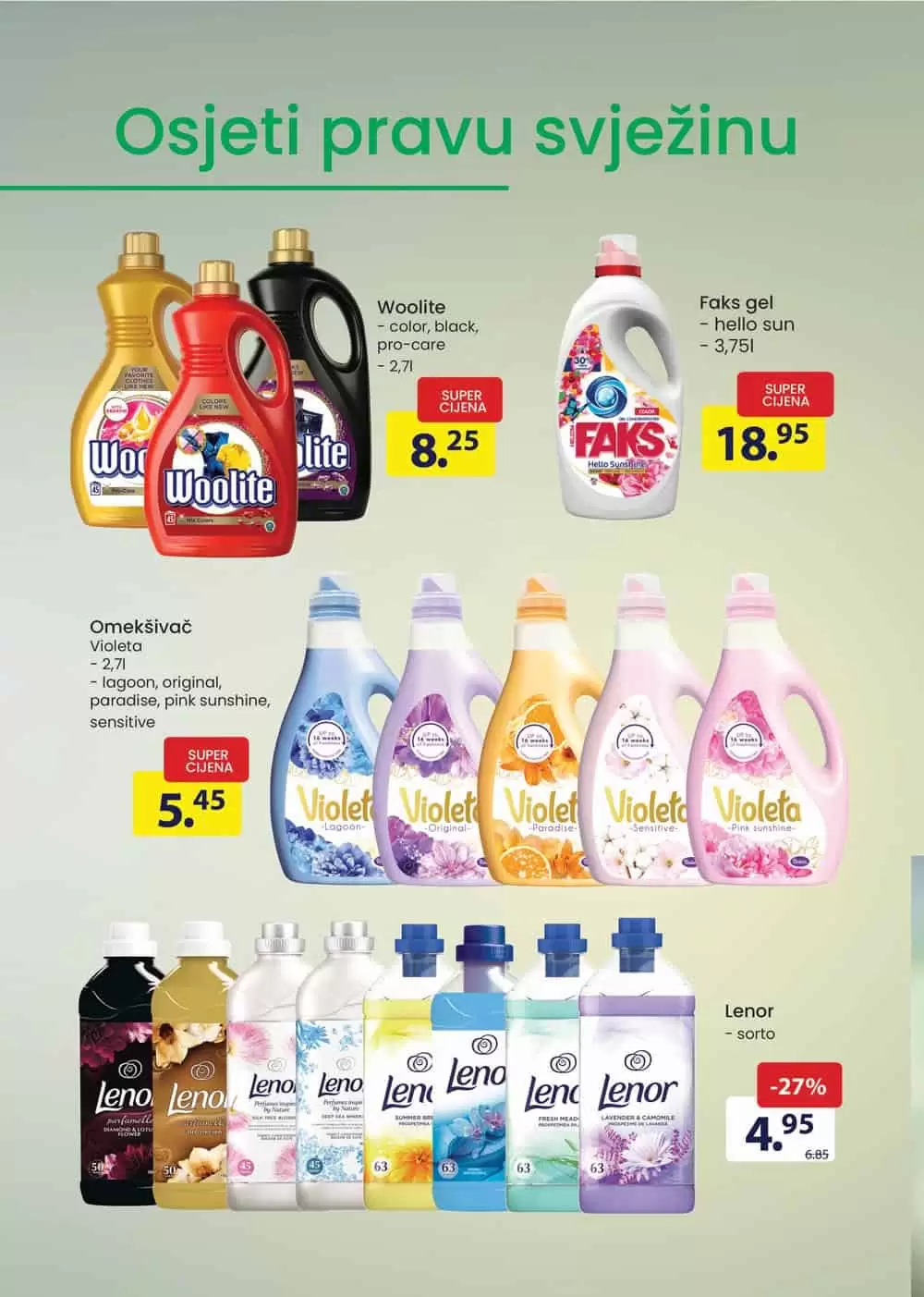 woolite, woolite deterdzent, woolite deterdzent cijena, woolite deterdzent akcija