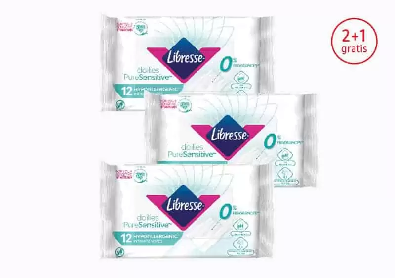 Libresse Pure Sensitive intimne maramice, Libresse Pure Sensitive intimne maramice cijena, Libresse Pure Sensitive intimne maramice akcija, Libresse Pure Sensitive intimne maramice dm