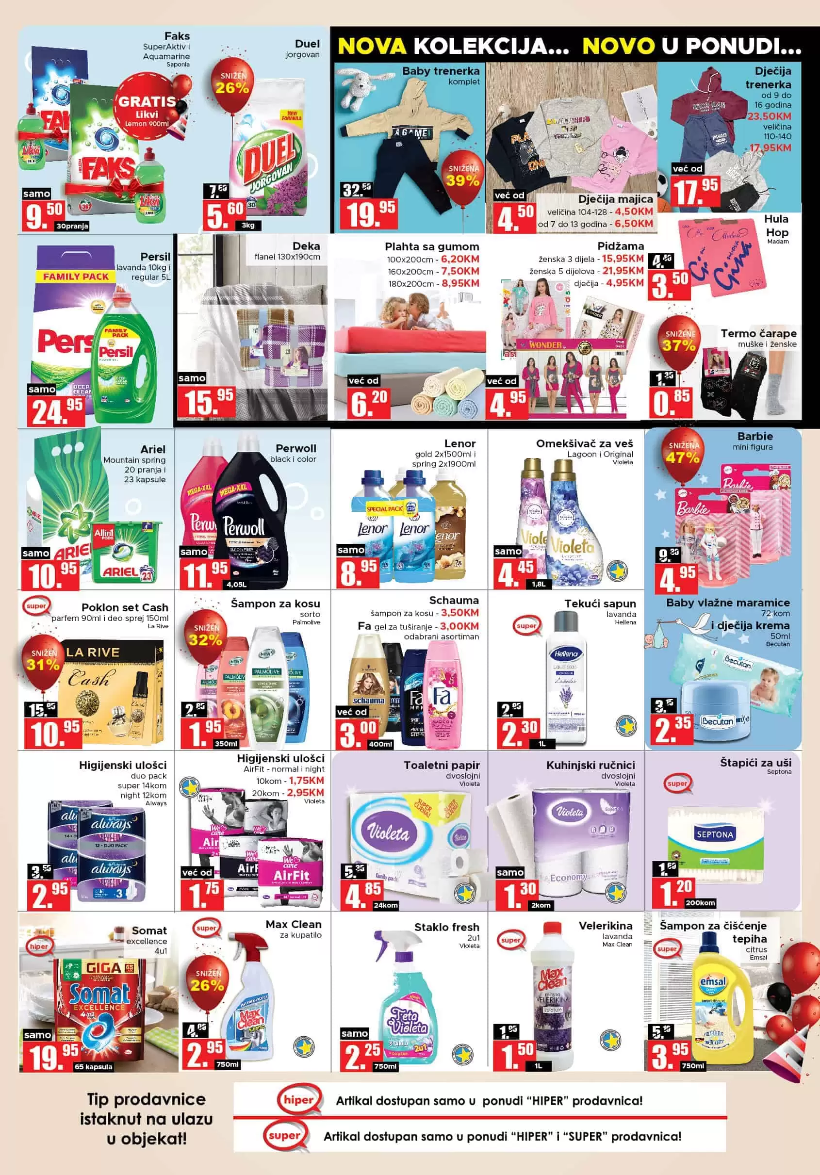 Amko vikend akcija. amko snizenje. amko kupujmo domace. amko nagradna igra. amko popust. najnize cijene. 