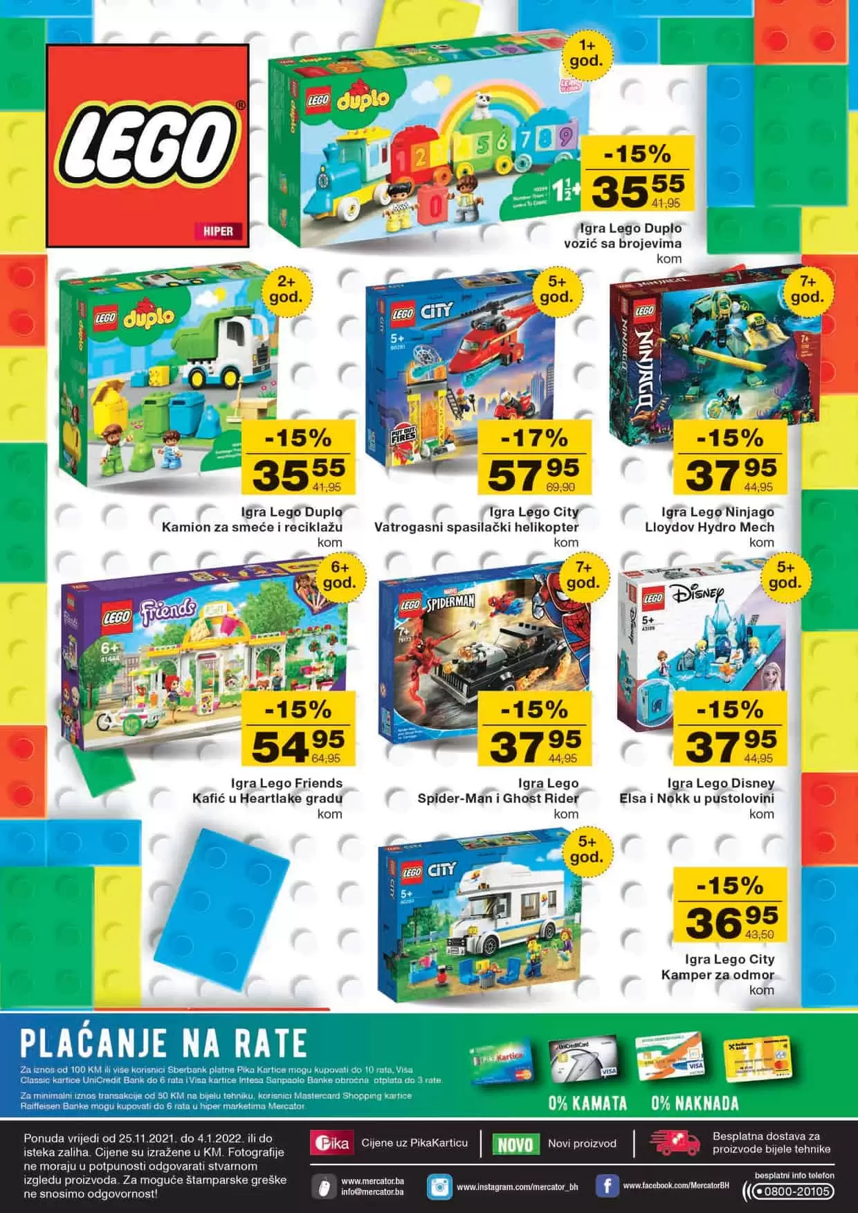 lego kockice, lego kockice cijena, lego kockice akcija, lego kockice popust, lego kockice katalog