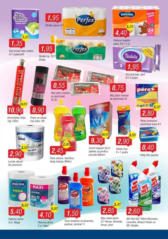 teta violeta, toalet papir teta violeta, teta violeta cijena, teta violeta akcija, 