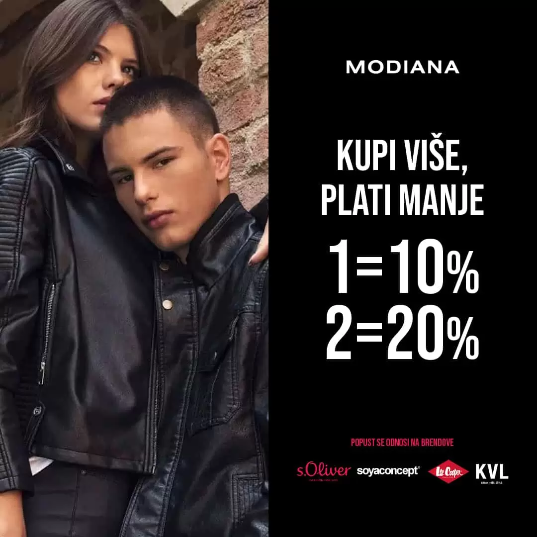 modiana, modiana snizenje, modiana akcija, modiana popusti, s.Oliver, Lee Cooper, Soyaconcept,KVL