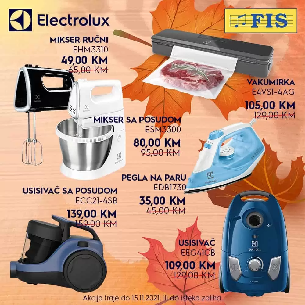 Elektrolux aparati. Pegla, usisivac , kuhalo za vopduc