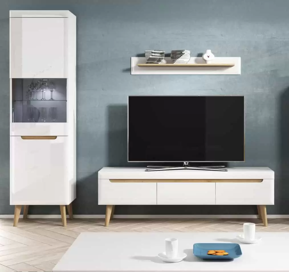 Sistem za dnevni boravak Nordi 459,00 KM, kalea namjestaj, stalak za tv, polica za knjige, ukrasna polica, namjestaj sarajevo, katalog kalea, akcija kalea