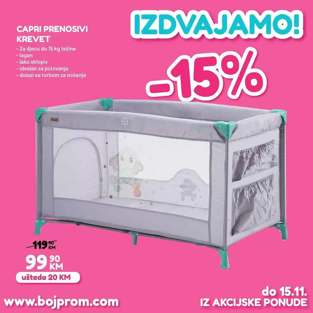 putni krevetac, bebi putni krevetac, putni krevetac cijena, putni krevetac akcija, putni krevetac fis, putni krevetac 