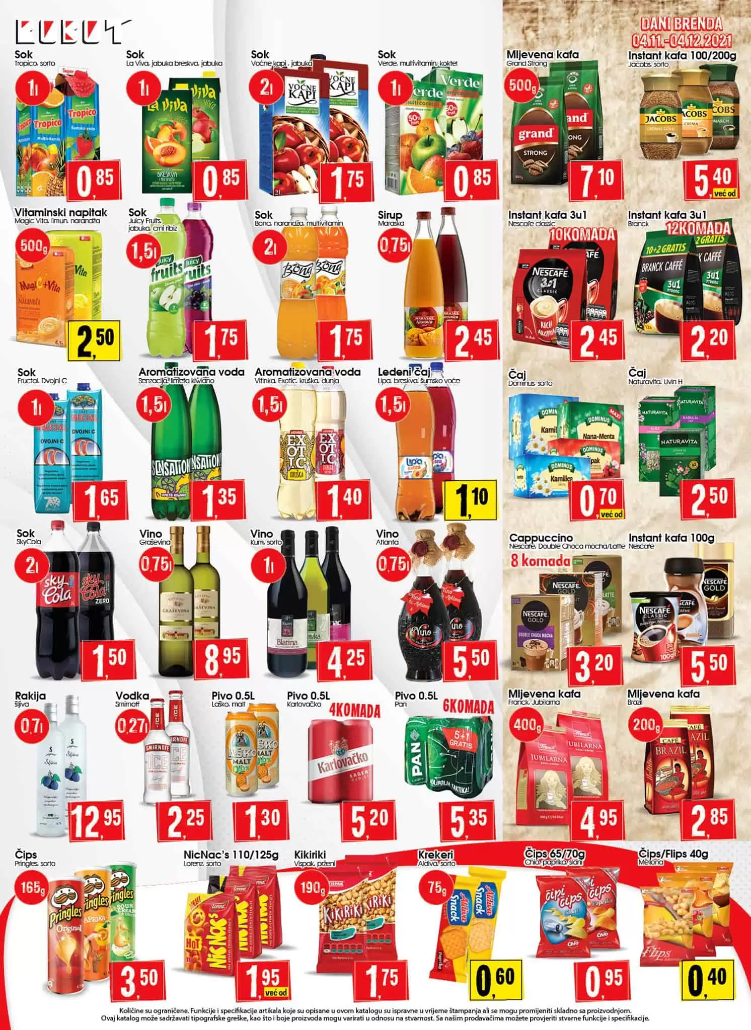 robot akcijski katalog. snizenje. akcija. popust. bingo. konzum. fis. popusti. snizeno.