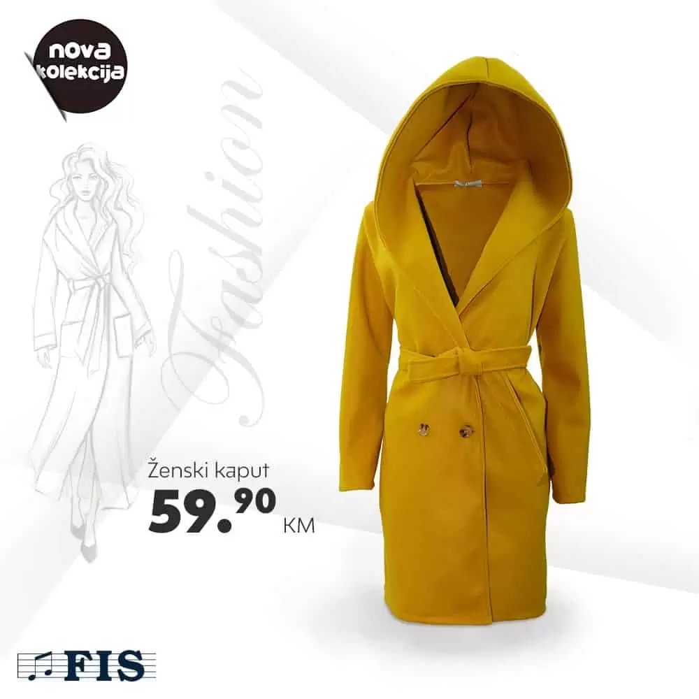 kaput, karo kaput, topli kaput, fis kaput, zuti kaput, zeleni kaput, bijeli kaput, plavi kaput, kaput rasprodaja kaputa, snizenje kaputa, akcija kaputa,