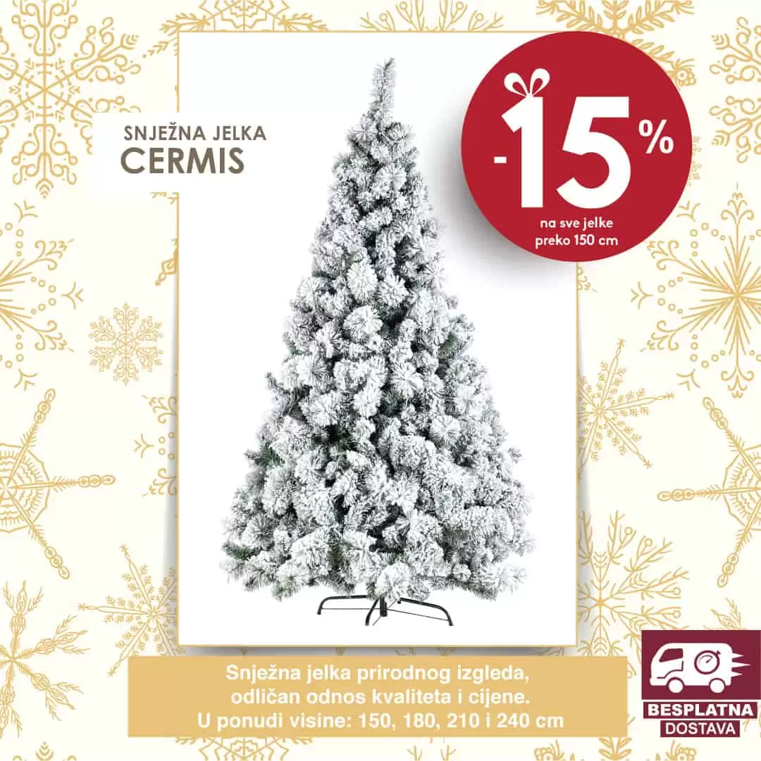 jelke akcija, jelek popusti, jelke snizenja, jelka na akciji, jelka za snijegom, mala jelka, snjezna jelka, zelena jelka, jelka sa sisarkama, 