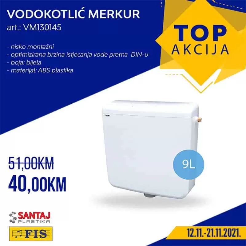 vodokotlic, vodokotlic cijena, vodokotlic akcija, vodokotlic popust, vodokotlic fis, sve za kupatilo