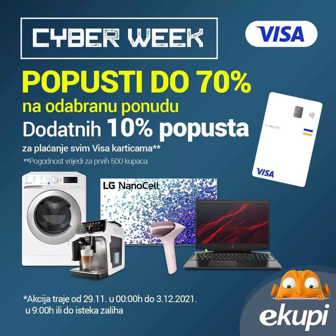 cyber week, cyber monday, cyber monday 2021. cyber week 2021, ekupi cyber week, ekupi cyber monday