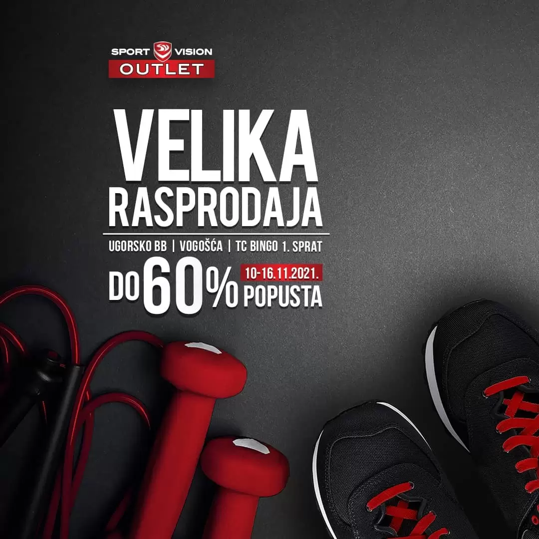 sport vision, outlet sport vision, sport vision outlet snizenje 70%, nike outlet snizenje 70%