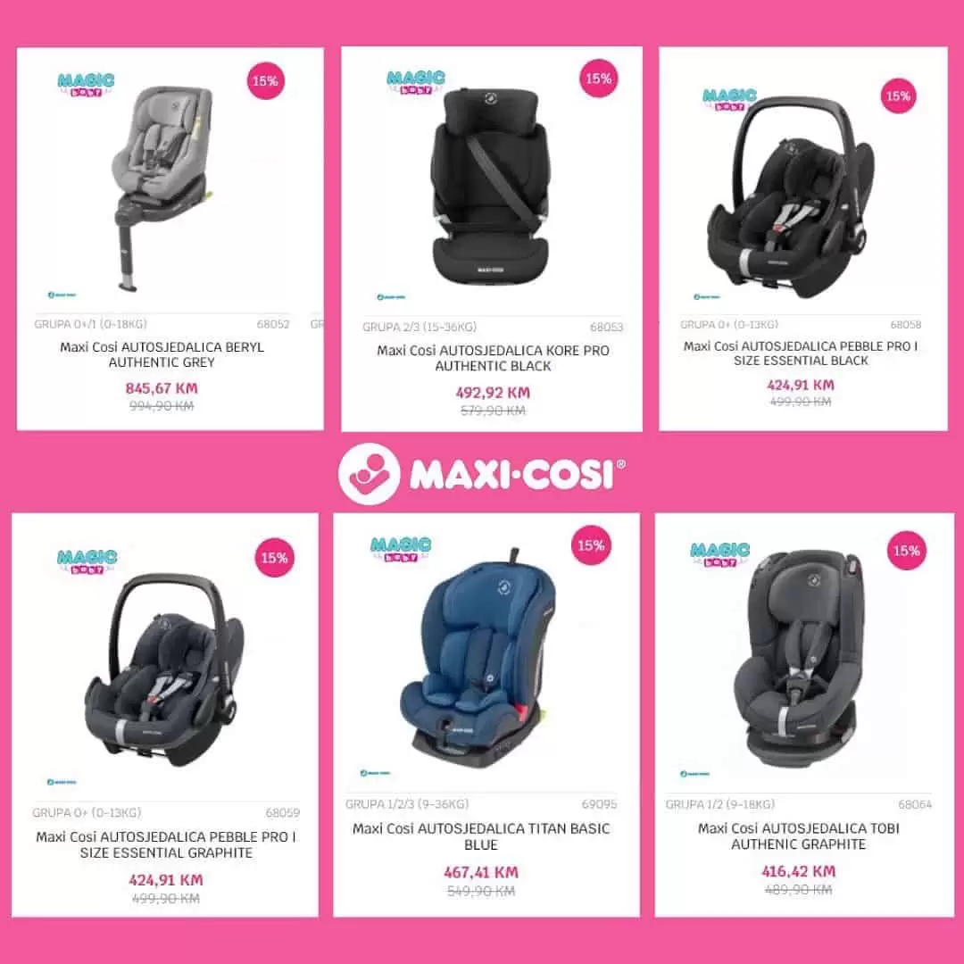 Magic baby, prodavnica bebi opreme, autosjedalice, autosjedalice snizenje, autosjedlaice akcija, autosjedlaice popust