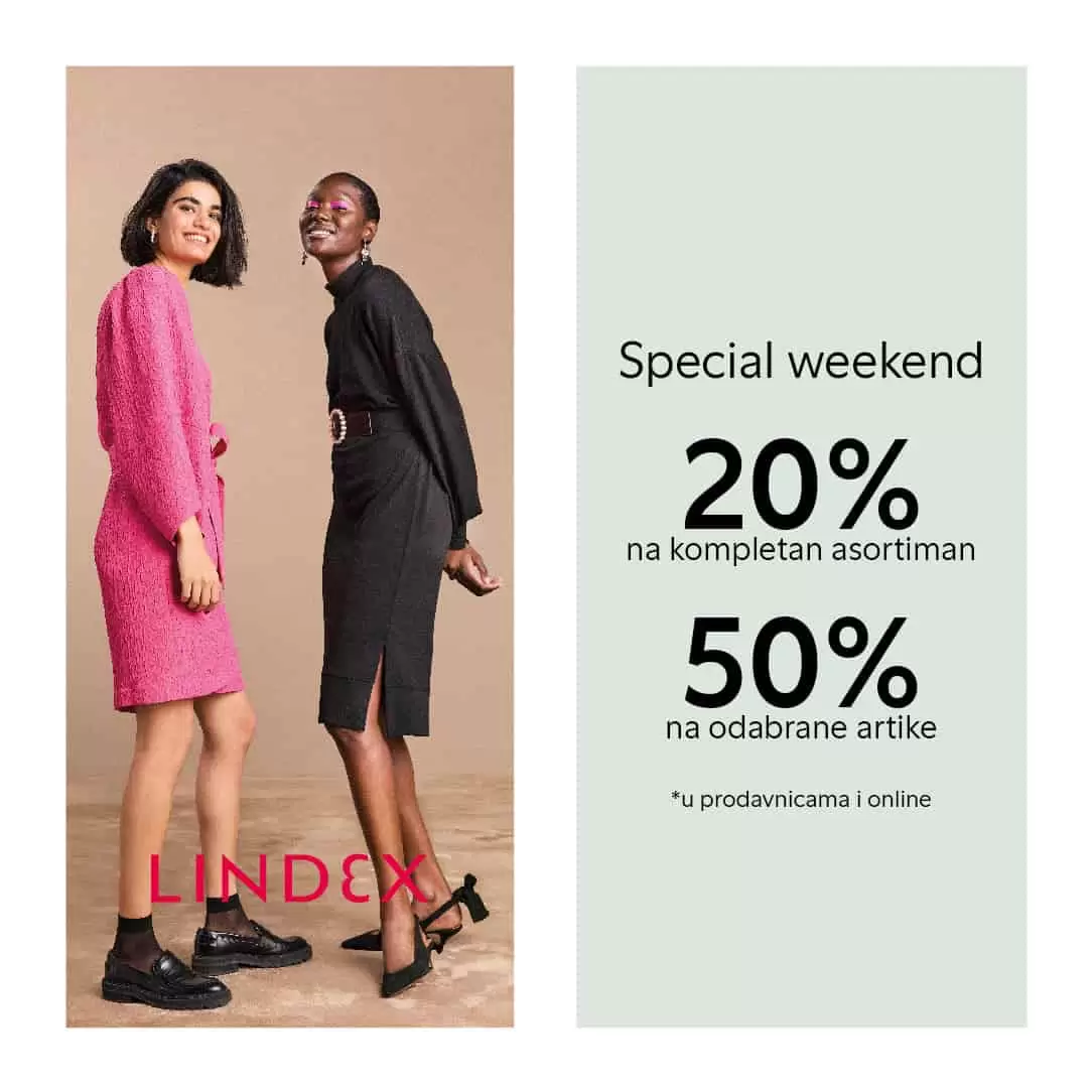lindex black friday, lindex crni petak, lindex snizenje, lindex special weekend, black friday, black friday snizenje, black friday akcija, black friday 2021, black friday popusti, black friday sarajevo, black friday mostar, black friday banja luka, black friday zenica, black friday tuzla