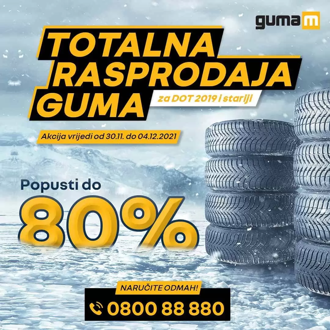 guma m, guma m snizenje, guma m akcija, guma m popust, guma m katalog, snizenje guma, gume na akciji