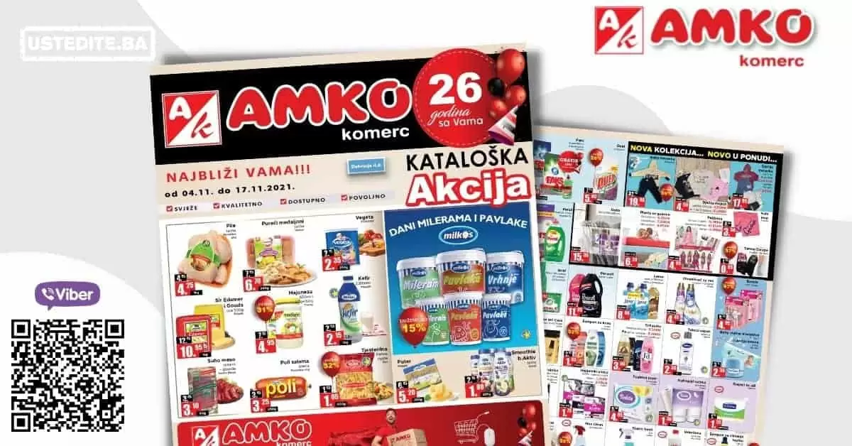 Amko vikend akcija. amko snizenje. amko kupujmo domace. amko nagradna igra. amko popust. najnize cijene.