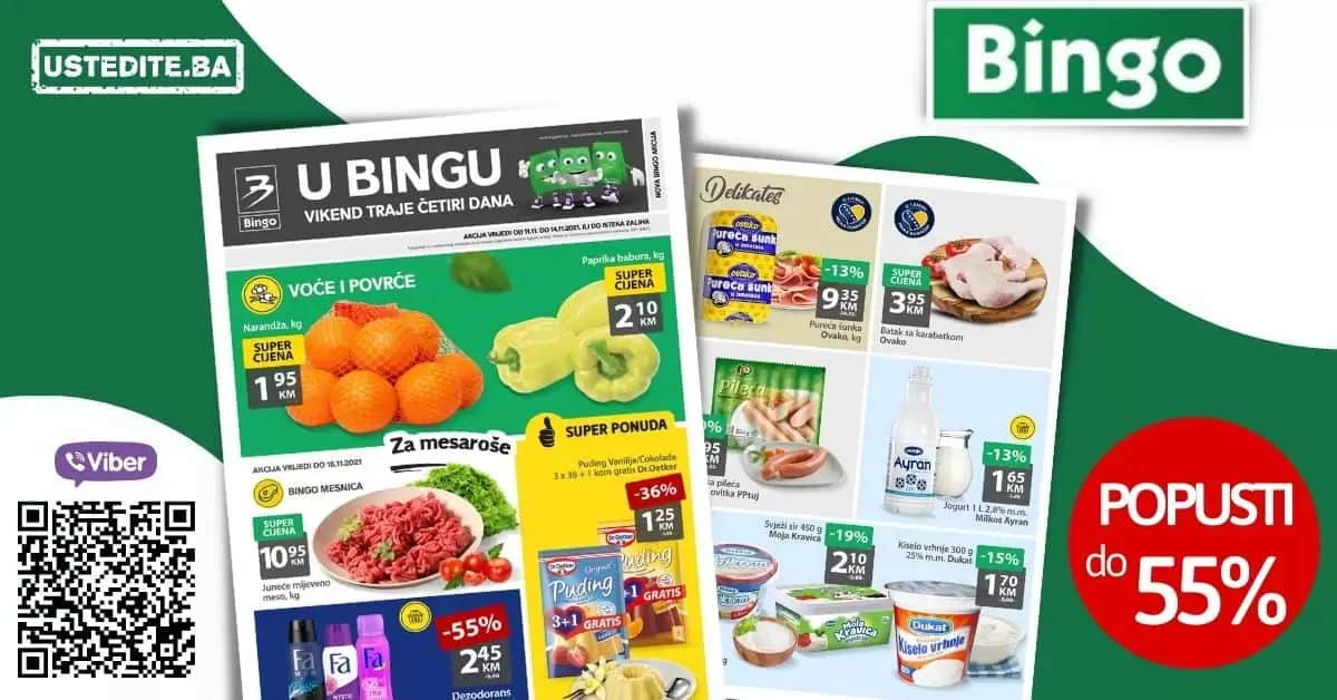 Bingo, Bingo katalog, Bingo akcija, Bingo snizenje, Bingo akcije i katalozi, Bingo vikend akcija, Bingo akcijski katalog, Bingo kataloska akcija, Bingo tuzla, Bingo sarajevo, Bingo zenica, Bingo mostar, Bingo Kralj dobrih cijena 7 days