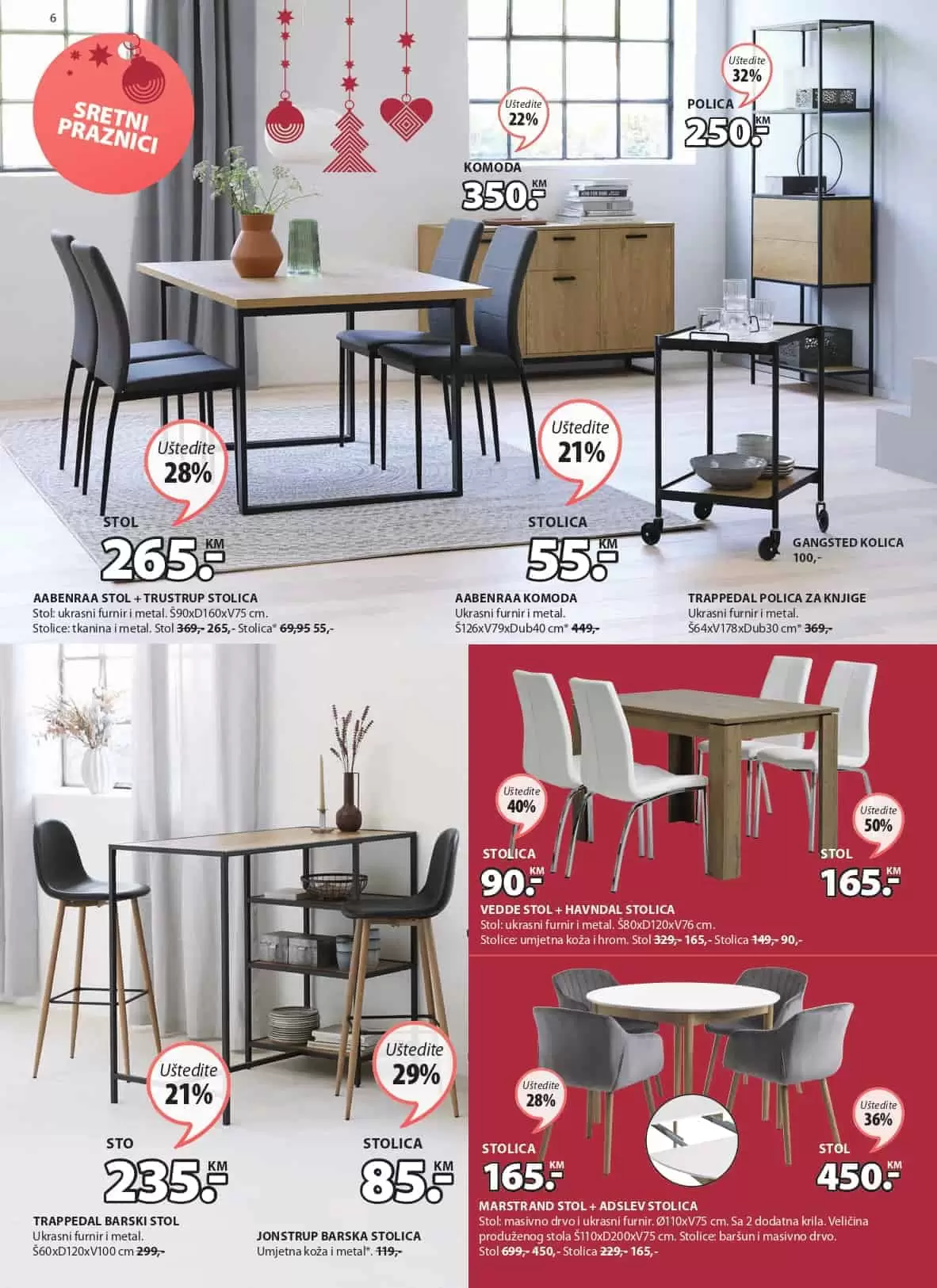 stol klub, bingo stol klub, klub stol akcija, klub stol cijena, jysk stol, jysk stolica, 