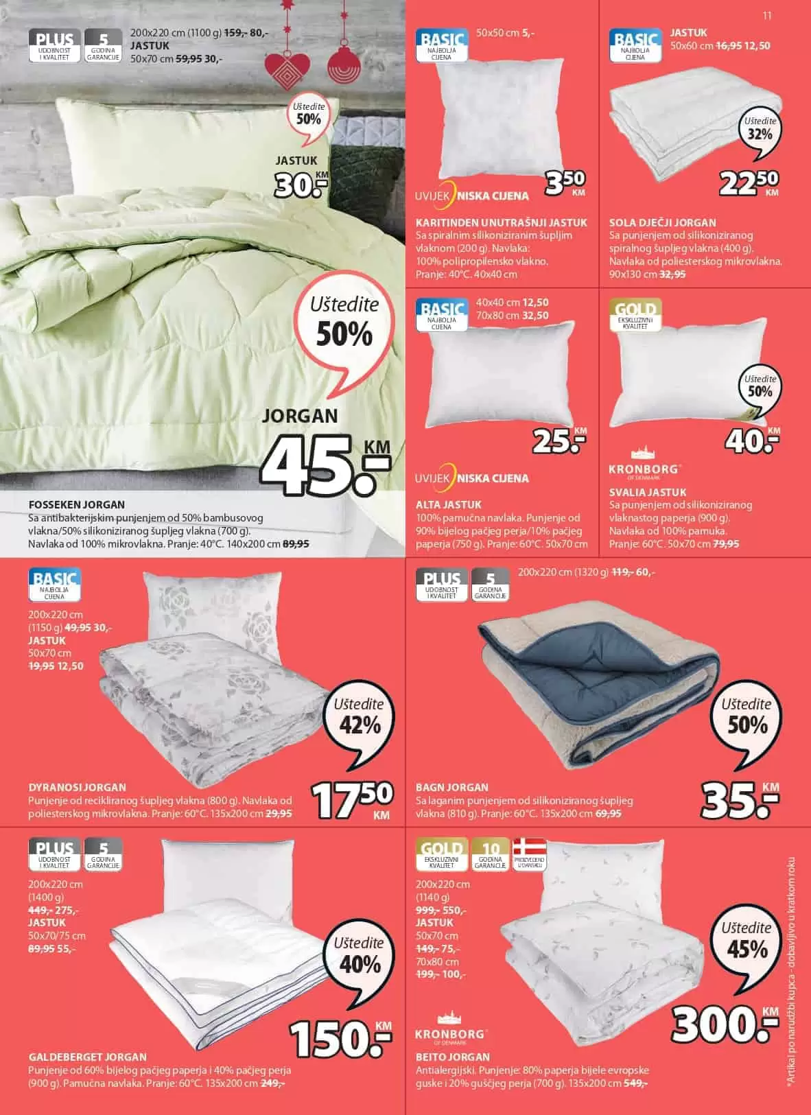 jastuk, jastuk za spavanje, jastuk lagani , mekani jastuk, jorgan, lagani jorgan, 