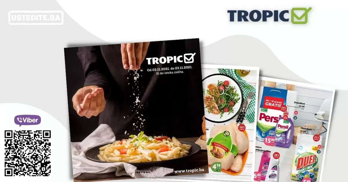 tropic. moj market. akcija. katalog. snizenje. snizeno, ustedite. popust. akcijski katalog. korona virus.