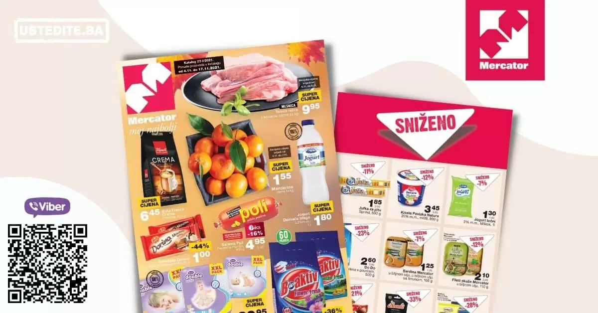 mercator lozionicka. sva snizenja na jednom mjestu. katalozi. akcije. popusti.