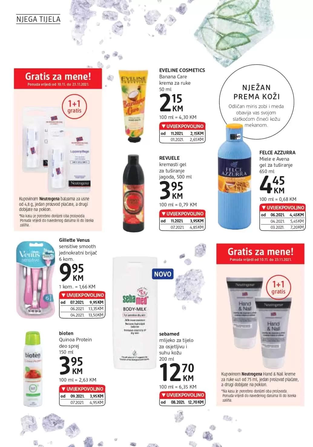 sebamed mlijeko za tijelo za osjetljivu , bioten Quinoa Protein deo sprej