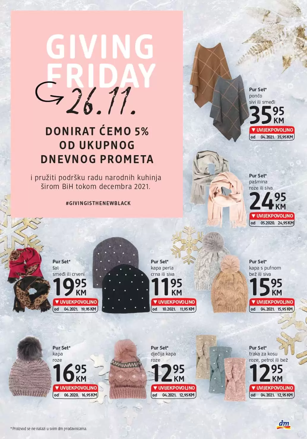 dm, dm drogerie markt, dm snizenje, dm akcija, dm popust, dm katalog, dm letak, dm kataloska akcija, dm akcijski katalog, snizeno u dm-u,  giving day u dm-u, black friday u dm-u, crni petak u dm-u