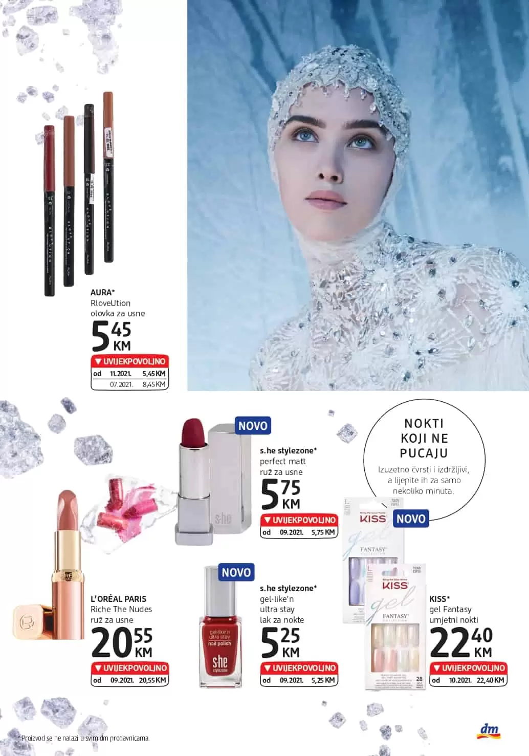 dm, dm drogerie markt, dm snizenje, dm akcija, dm popust, dm katalog, dm letak, dm kataloska akcija, dm akcijski katalog, snizeno u dm-u,  sminka, snizenje sminke,
