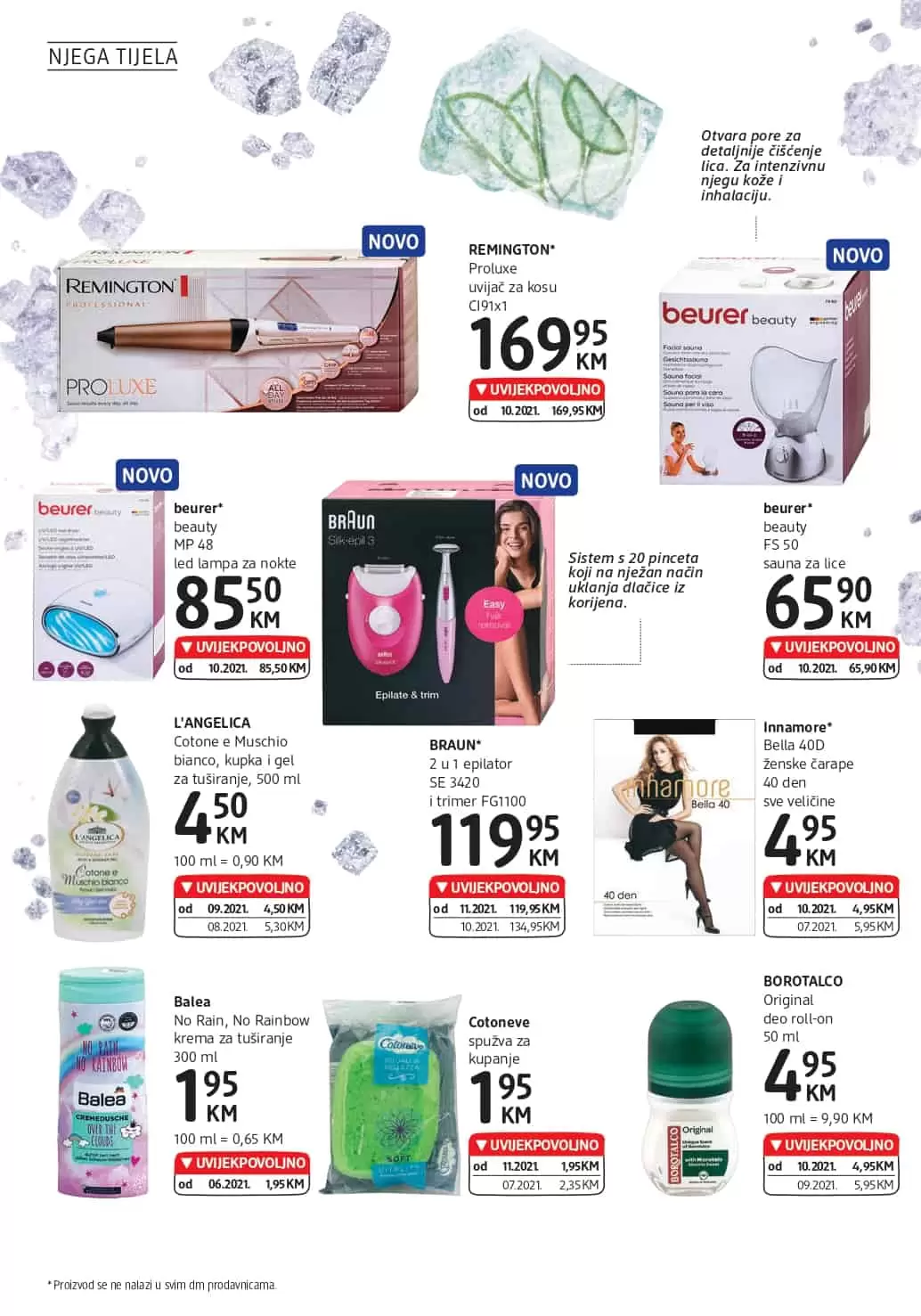 dm, dm drogerie markt, dm snizenje, dm akcija, dm popust, dm katalog, dm letak, dm kataloska akcija, dm akcijski katalog, snizeno u dm-u, epilator, snizenje epilatora, akcija epilatora, epilator sa popustom