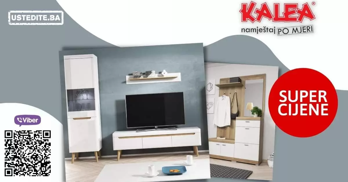 namjestaj sarajevo, namjestaj kalea, komoda, regal, vitrina, tv komoda