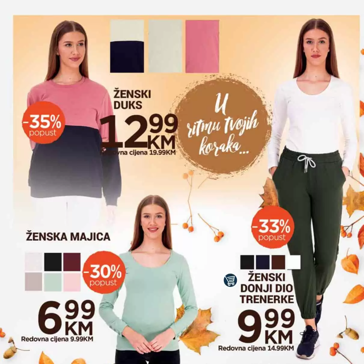 majica, koncana majica, bijela majica, crne hlace, crna trenerka, 