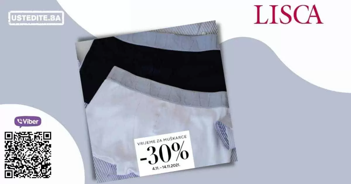 lisca, donje rublje, snizenje, lisca cijena, lisca rublje, rublje snizenje, lisca popust