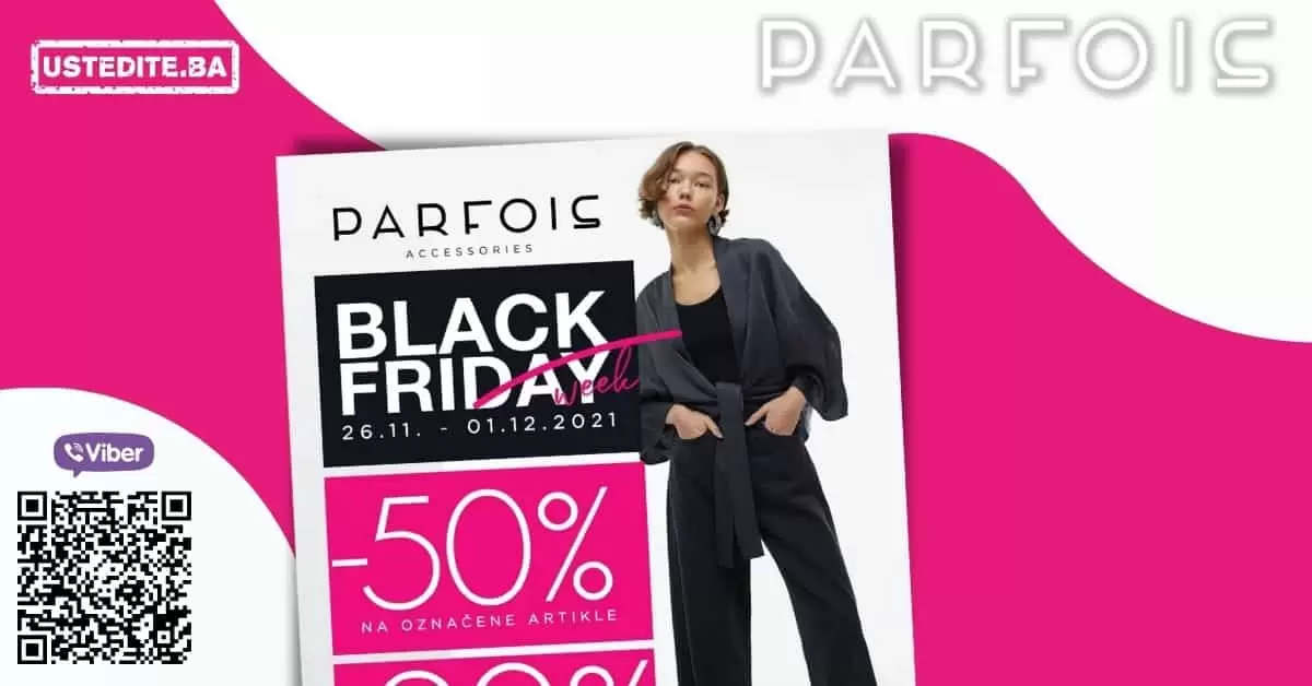 parfois, parfois black friday, parfois crni petak, parfois snizenje, parfois akcija, parfois popust, parfois torbe,