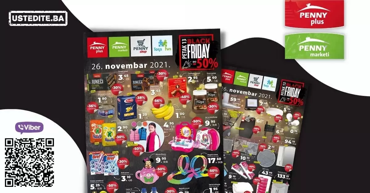 penny shop, penny marketi black friday, penny plus black friday, penny crni petak, penny black friday, black friday, black friday snizenje, black friday akcija, black friday 2021, black friday popusti, black friday sarajevo, black friday mostar, black friday banja luka, black friday zenica, black friday tuzla