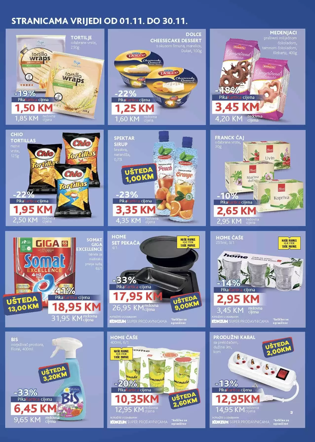 pika kartica. konzum pika. snizenje. povuci i ustedi