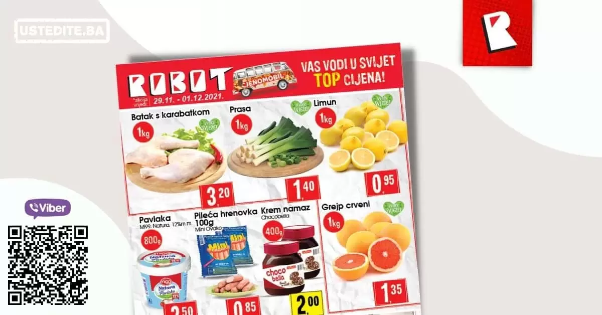Robot, Robot snizenje, Robot akcija, Robot popust, Robot katalog, Robot akcije i katalozi, Robot letak, Robot viken akcija,