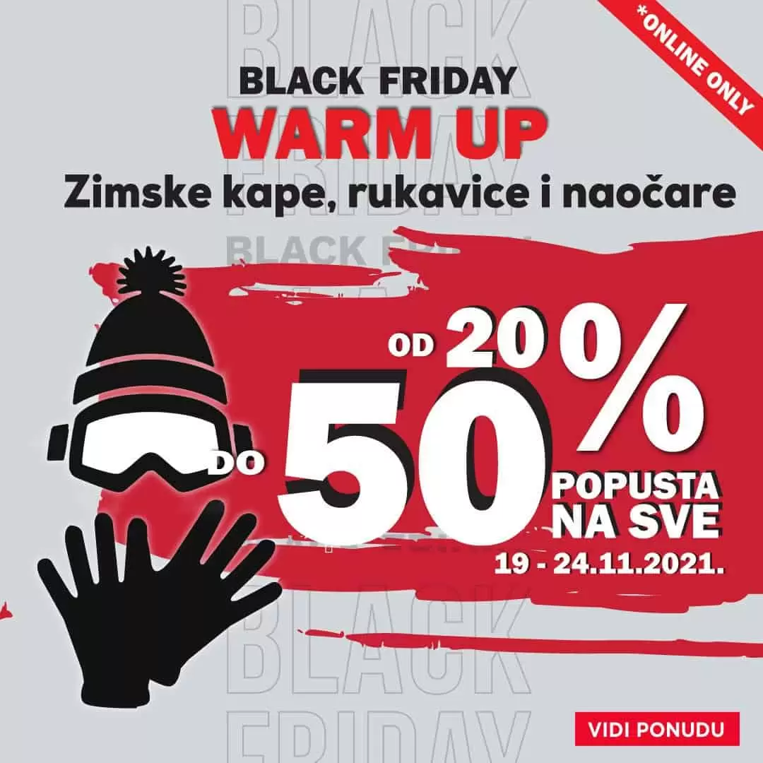djak sport, sportska oprema, kape, rukavice, snizenje, naocare, Black Friday