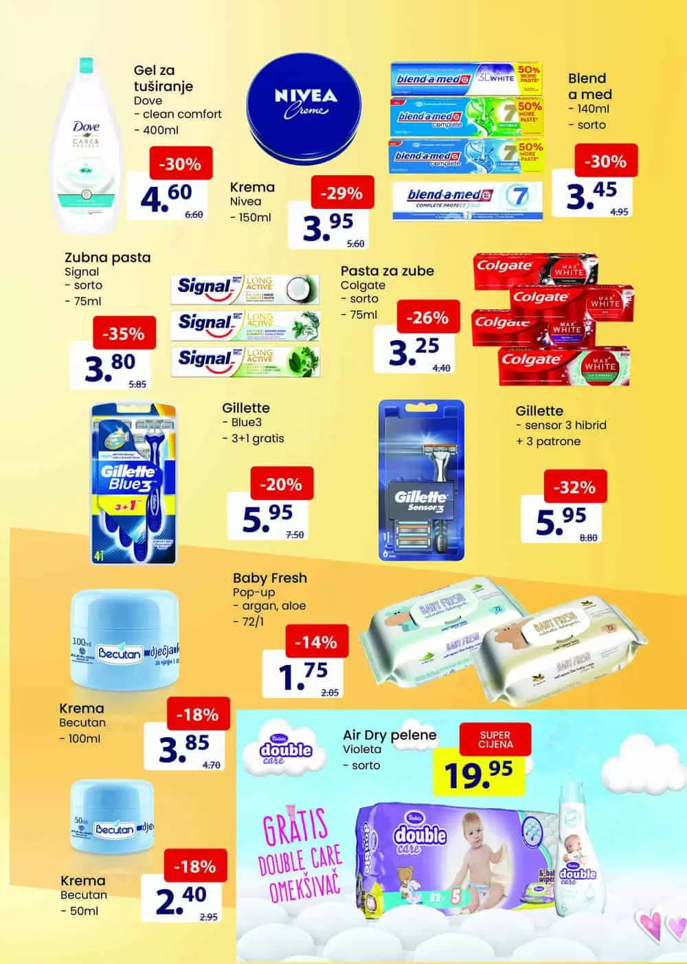 becutan, becutan krema za bebe, becutan akcija, becutan krema cijena, becutan snizenje, becutan popust