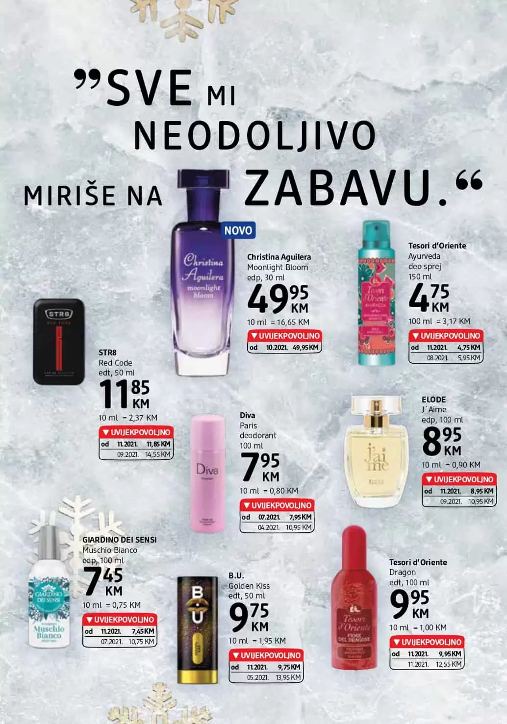 parfemi, parfemi cijena, parfemi akcija, parfemi popust, akcija parfemi sarajevo, akcija parfemi bih