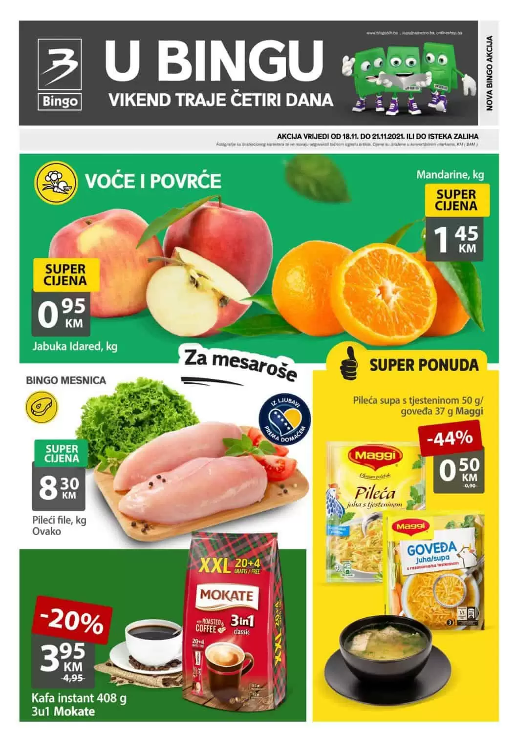 Bingo, Bingo katalog, Bingo akcija, Bingo snizenje, Bingo akcije i katalozi, Bingo vikend akcija, Bingo akcijski katalog, Bingo kataloska akcija, Bingo tuzla, Bingo sarajevo, Bingo zenica, Bingo mostar, Bingo Kralj dobrih cijena,