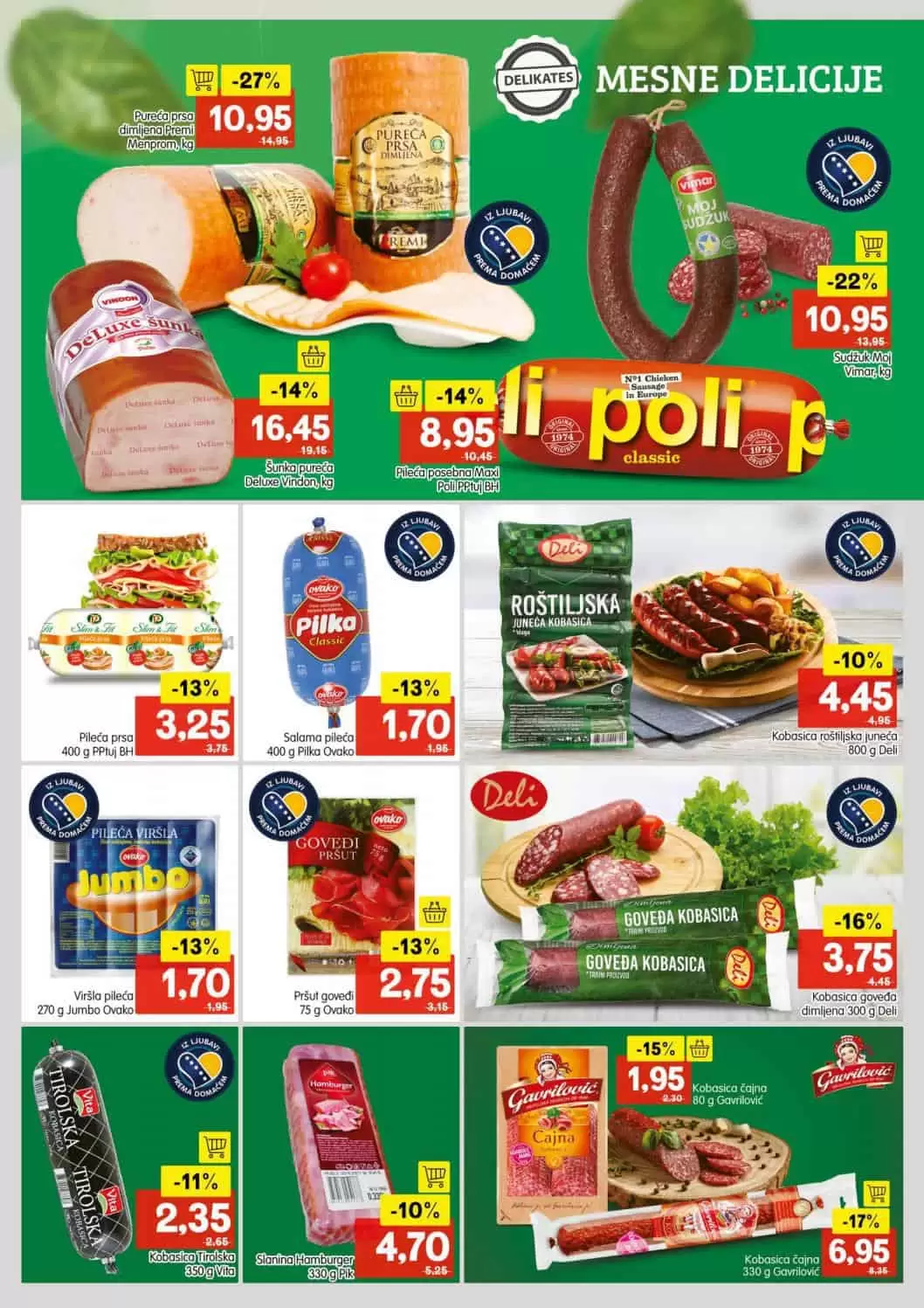 poli salama, noblice keks, noblice, chips, eurovafel