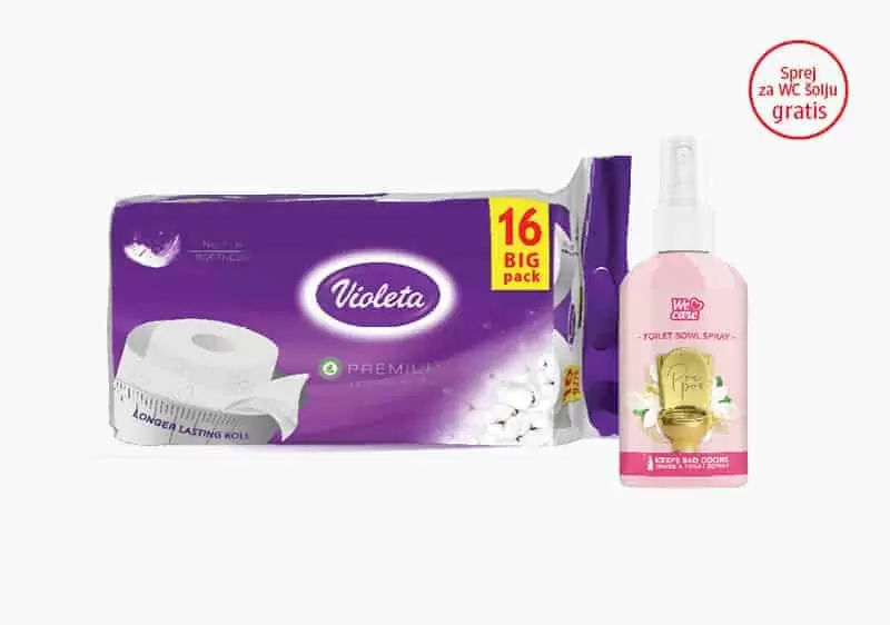 violeta double care pelene poklon uz kupovinu. 