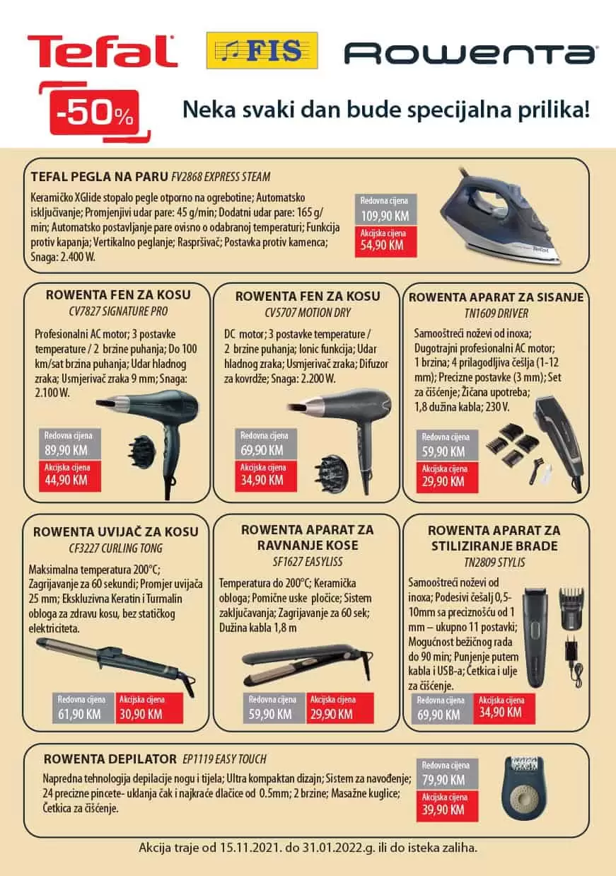 tefal, tefal snizenje, tefal akcija, tefal popust, tefal katalog, rowenta, rowenta snizenje, rowenta akcija, rowenta popust, rowenta katalog