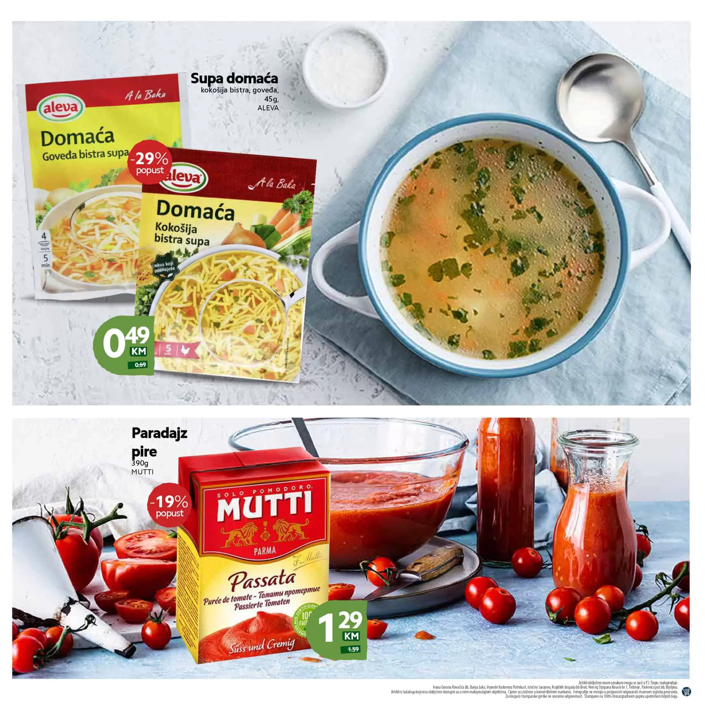 tropic akcijski katalog. snizenje. akcija. popust. katalog. snizeno.