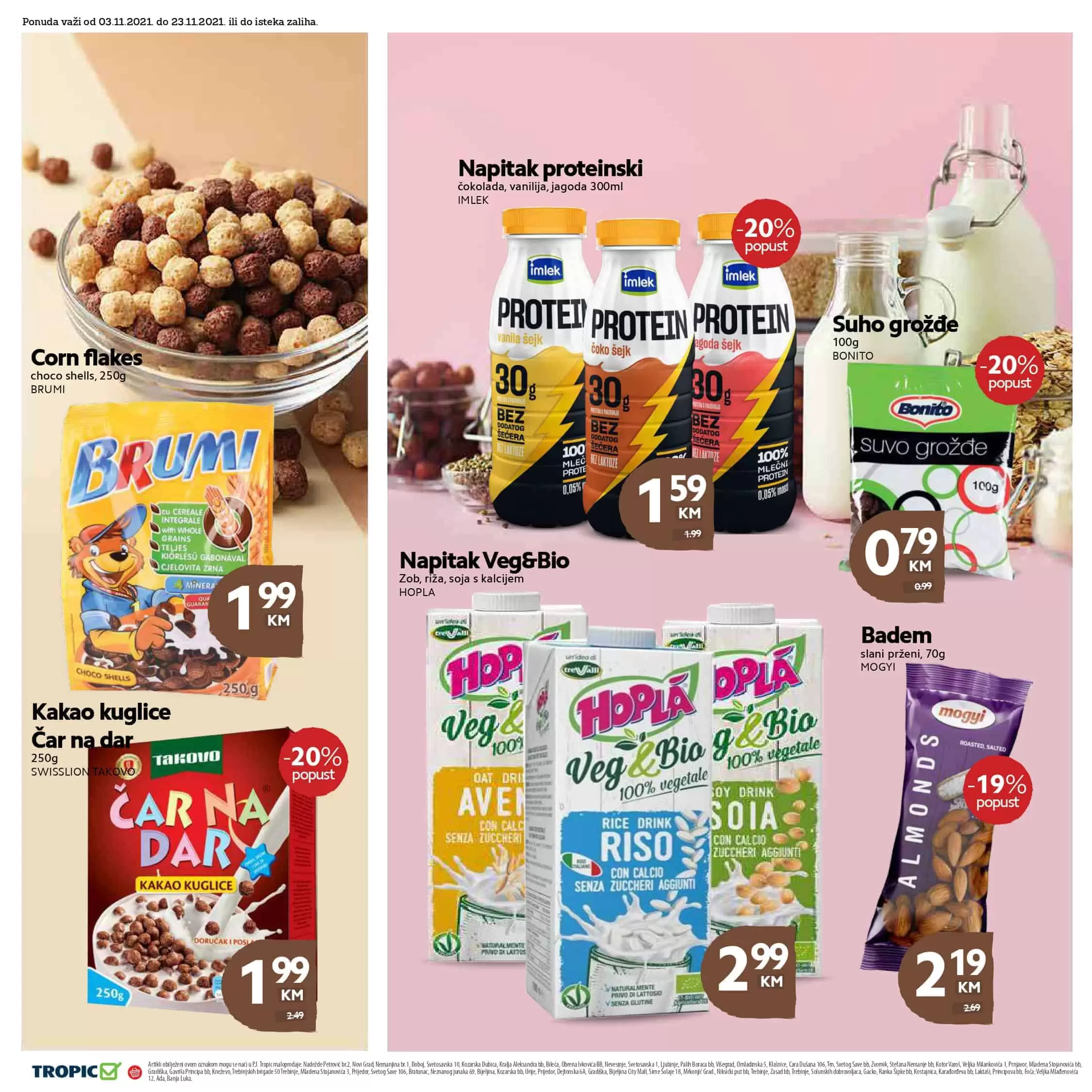 tropic katalog, tropic akcija, tropic snizenje, tropic bombonjera, tropic cijena, 