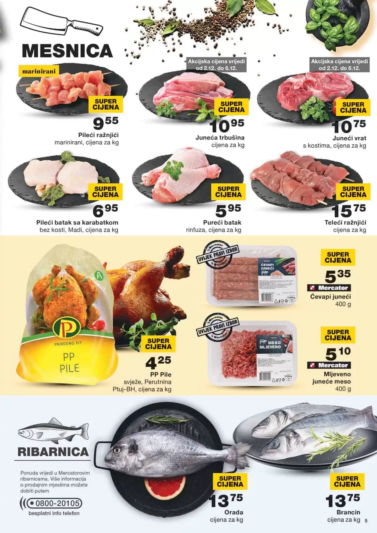svjeze mesno akcija, akcija meso, snizenje mesa, piletina na akciji, Mercator, Mercator snizenje, Mercator akcija, Mercator popust, Mercator katalog, Mercator letak, Mercator akcijski katalog, Mercator kataloska akcija, Mercator lozionicka, Mercator akcije i katalozi, katalozi u bih, akcije u bih