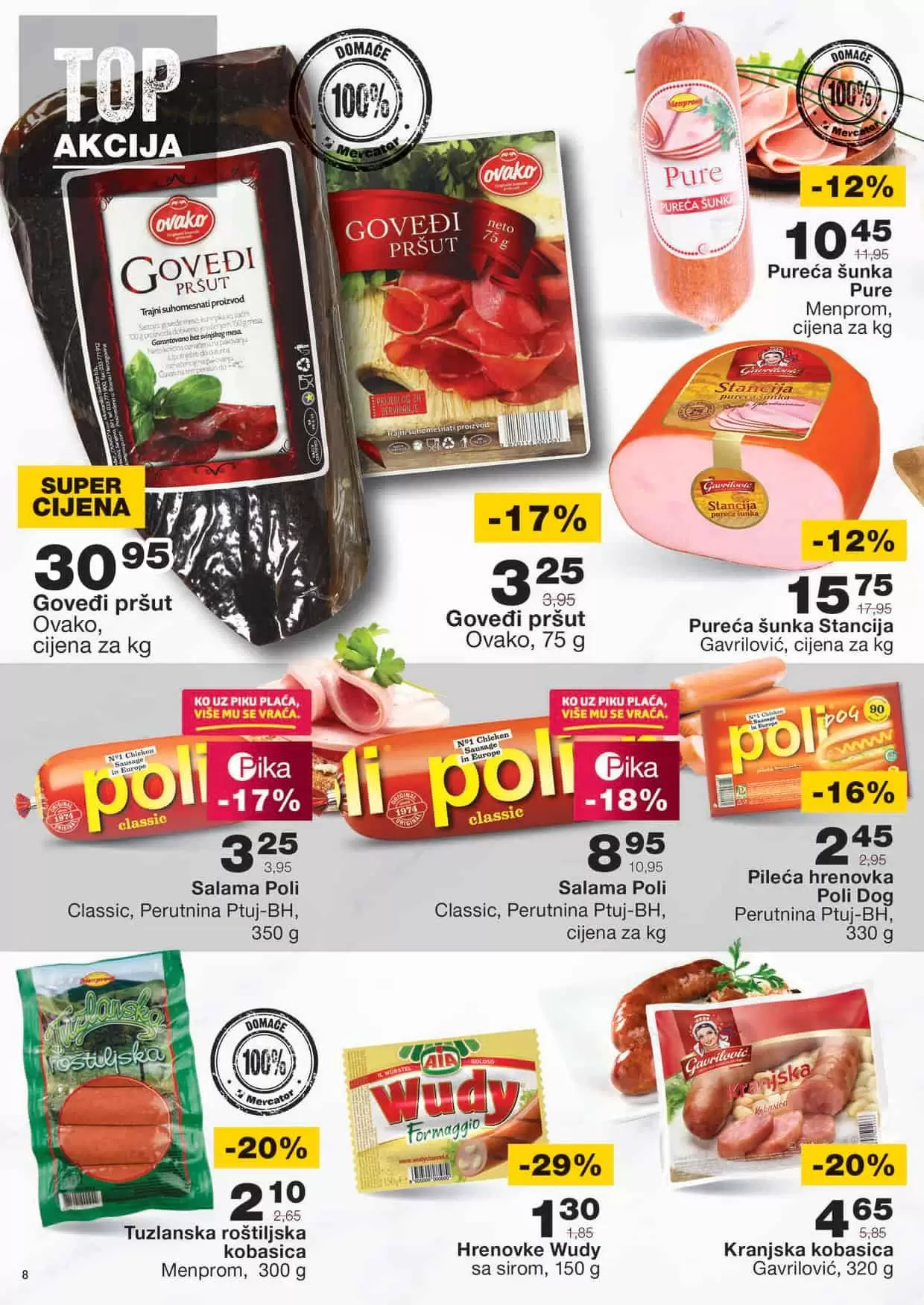 poli salama, Mercator, Mercator snizenje, Mercator akcija, Mercator popust, Mercator katalog, Mercator letak, Mercator akcijski katalog, Mercator kataloska akcija, Mercator lozionicka, Mercator akcije i katalozi, katalozi u bih, akcije u bih