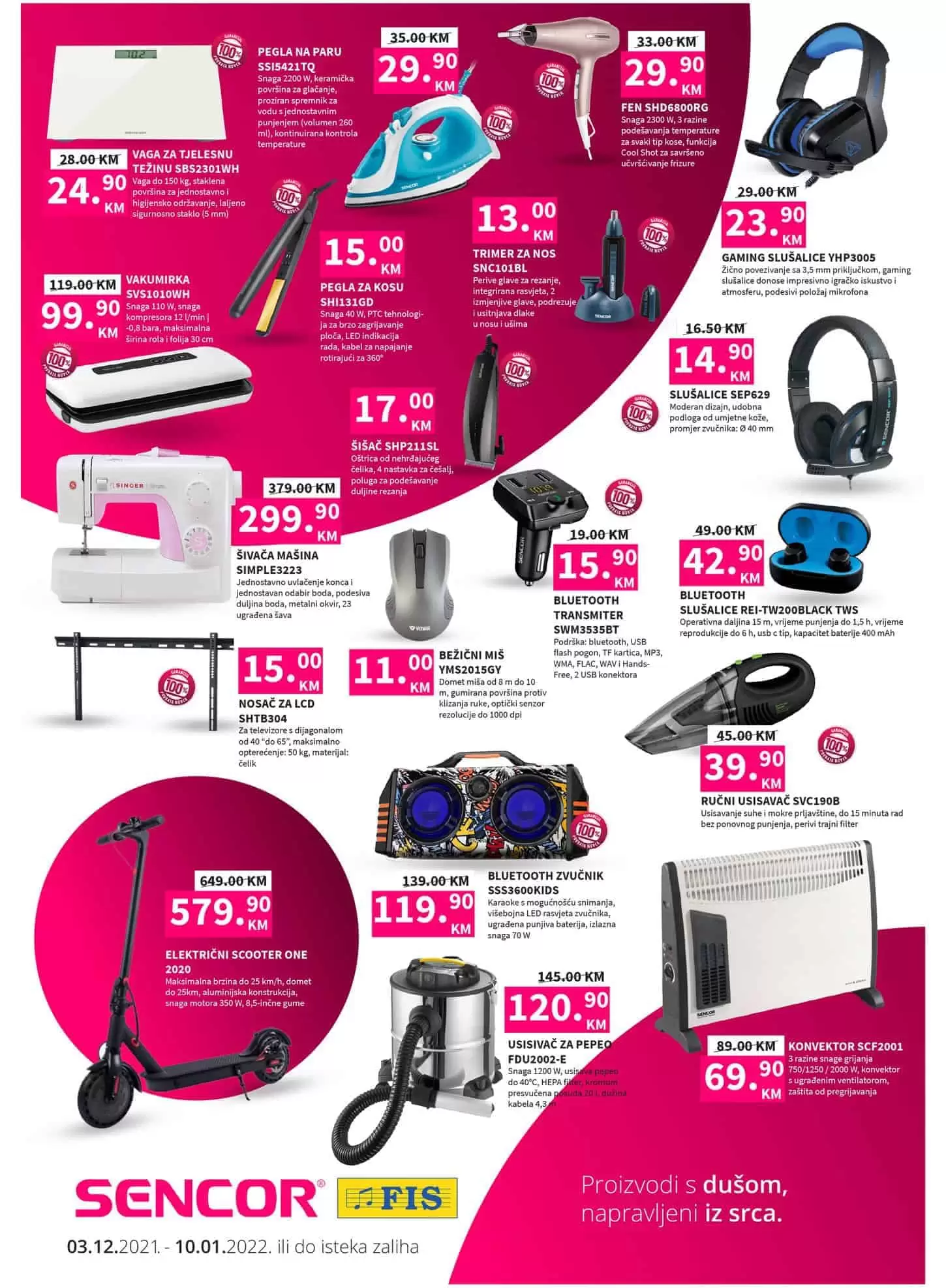 sencor, tehnika fis, fis, fis snizenje, fis akcija, fis popust, fis katalog, fis akcije i katalozi, fis prehrana, fis hemija, fis prehrana i hemija, fis letak, fis akcijski katalog, fis kataloska akcija, fis vikend akcija, fis akcijska ponuda