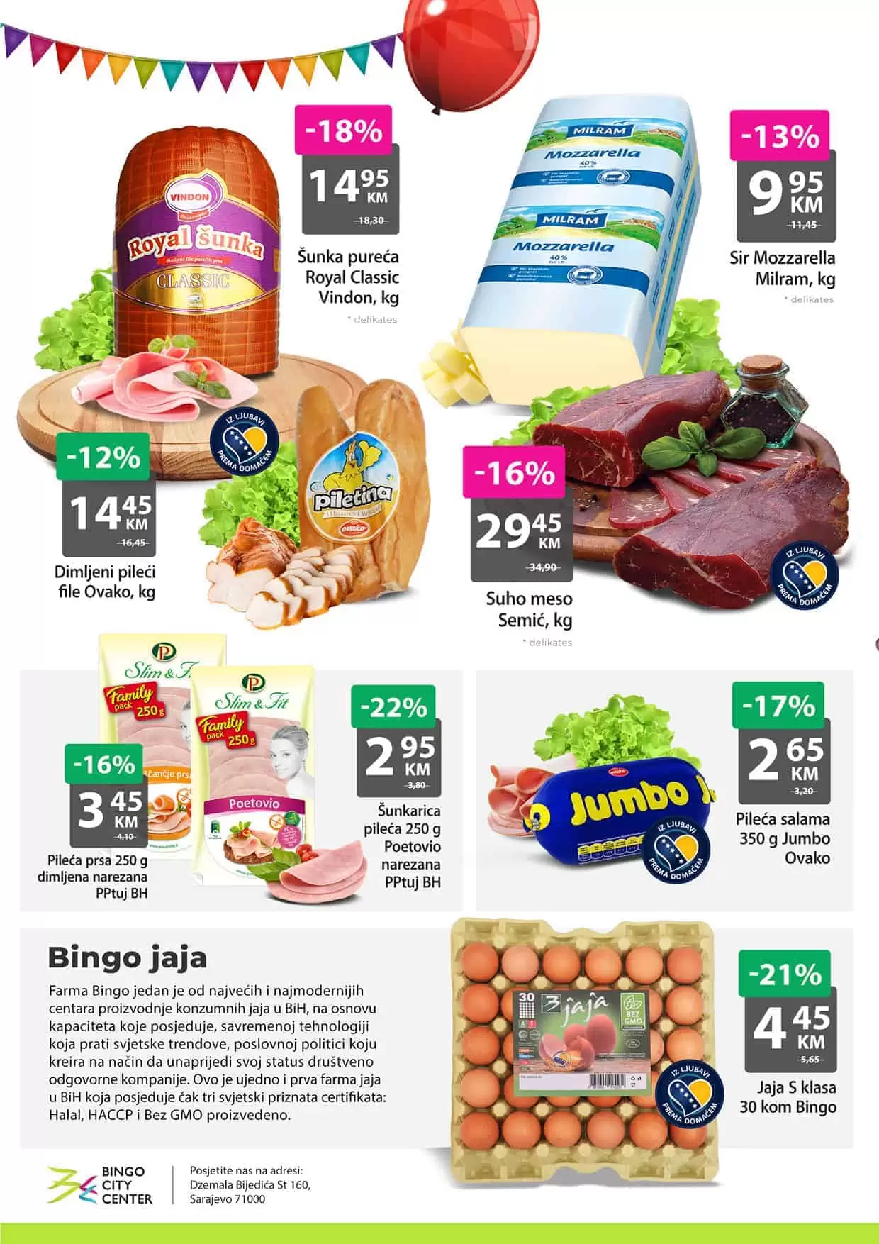 rodjendansko slavlje, bingo, bingo akcija, bingo popust, bingo katalog, bingo vikend akcija, bingo snizenje, katalozi i akcije, akcije bih, katalozi bih 