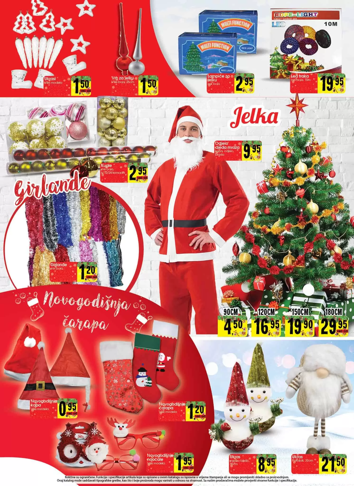 jelke akcija, jelek popusti, jelke snizenja, jelka na akciji, jelka za snijegom, mala jelka, snjezna jelka, zelena jelka, jelka sa sisarkama,